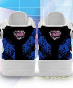 Muzan Kibutsuji Sneakers Mid Air Force 1 Custom Anime Demon Slayer Shoes