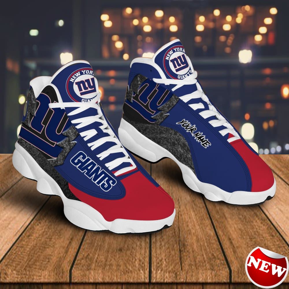 New York Giants Air Jordan 13 Sneakers - Casual Shoes