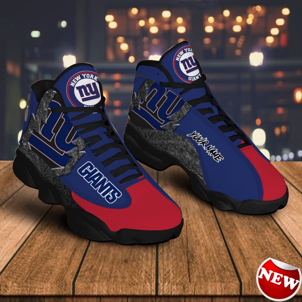 New York Giants Air Jordan 13 Sneakers - Casual Shoes