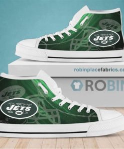 New York Jets Canvas Sneaker Top Shoes