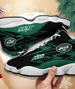 New York Jets NFL Air Jordan 13 Sneakers