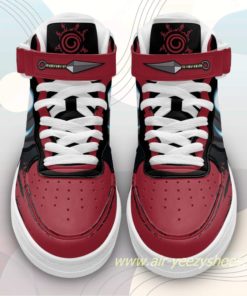 Naruto Uzumaki Sage Mode Skill Sneakers Mid Air Force 1 Custom Anime Casual Shoes