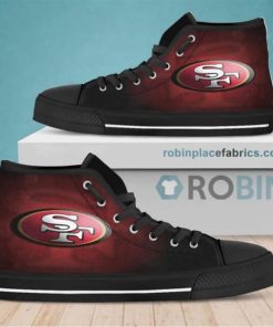 San Francisco 49er Canvas Sneaker Top Shoes