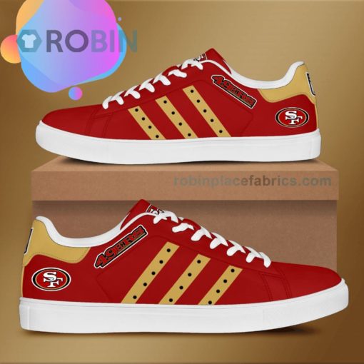 San Francisco 49ers Low Basketball Shoes – Stan Smith Sneaker