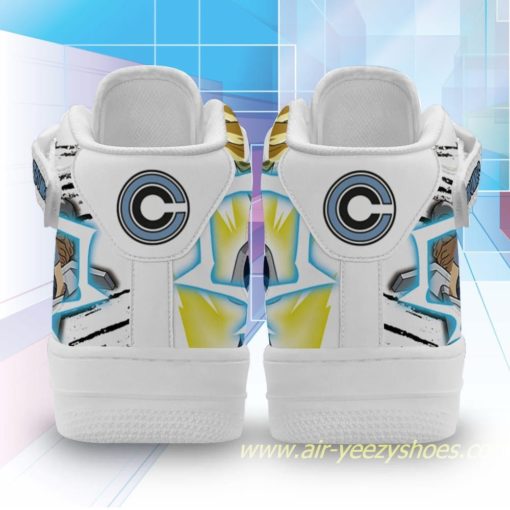 Trunks Sneakers Mid Air Force 1 Dragon Ball Anime Casual Shoes