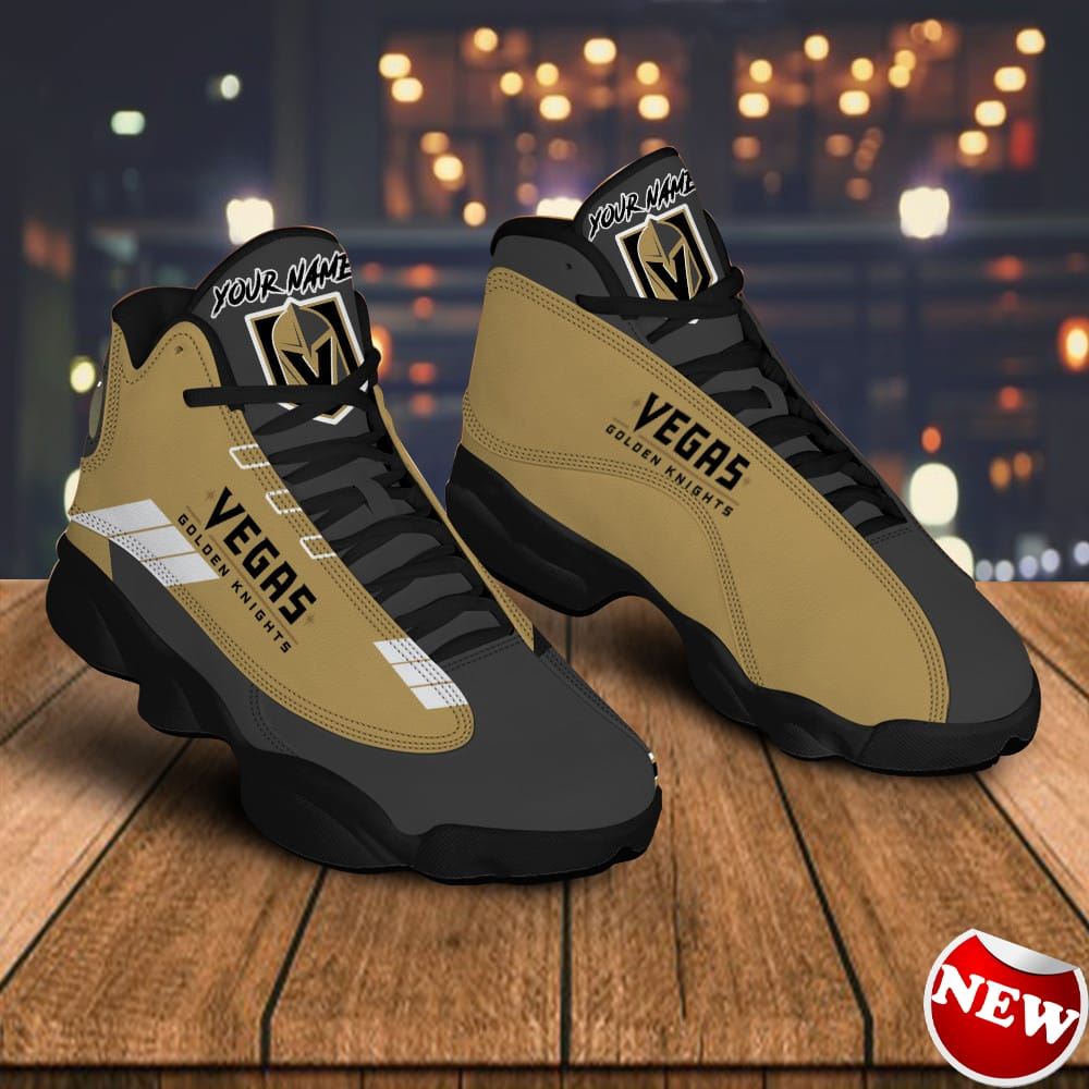 Vegas Golden Knights - Casual Shoes Air Jordan 13 Sneakers
