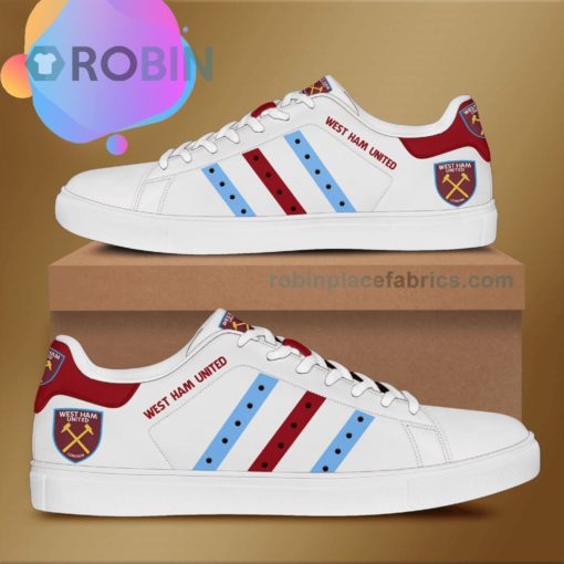 West Ham United Leather Low Top Casual Sneaker