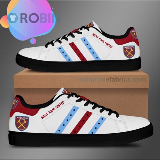 West Ham United Leather Low Top Casual Sneaker