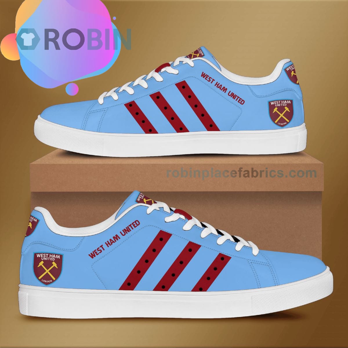 West Ham United Tennis Shoes - Stan Smith Sneaker