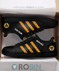 Wolverhampton Wanderers Low Top Casual Skate Shoes - Stan Smith Sneaker