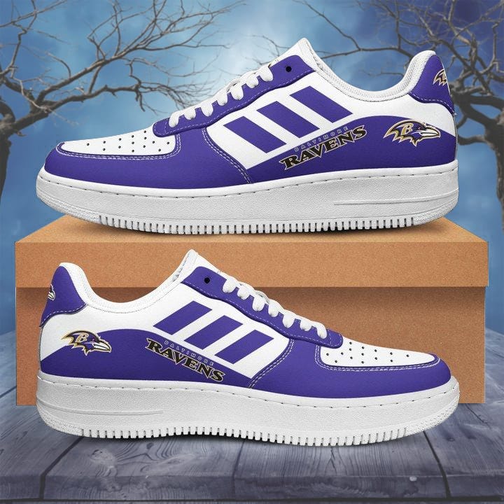 Baltimore Ravens Sneakers - Casual Shoes Classic Style