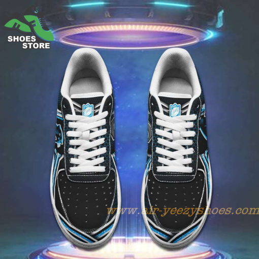 Carolina Panthers Team Air Sneakers  – Custom Air Force 1 Shoes RBAF120
