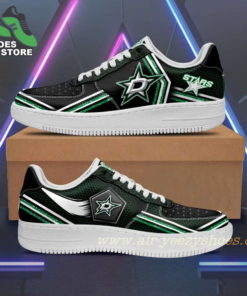Dallas Stars Team Air Sneakers - Custom Air Force 1 Shoes RBAF127