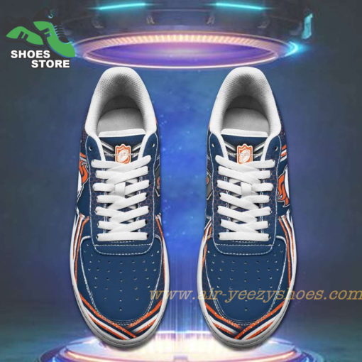 Denver Broncos Team Air Sneakers  – Custom Air Force 1 Shoes RBAF128