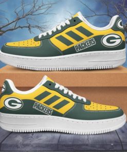 Green Bay Packers Sneakers - Casual Shoes Classic Style