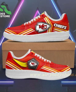 Kansas City Chiefs Team Air Sneakers - Custom Air Force 1 Shoes RBAF139