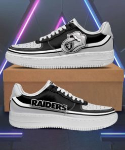 Las Vegas Raiders x Rolling Stones Lips Custom Sneakers