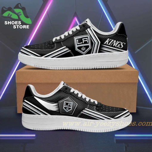 Los Angeles Kings Team Air Sneakers  – Custom Air Force 1 Shoes RBAF141