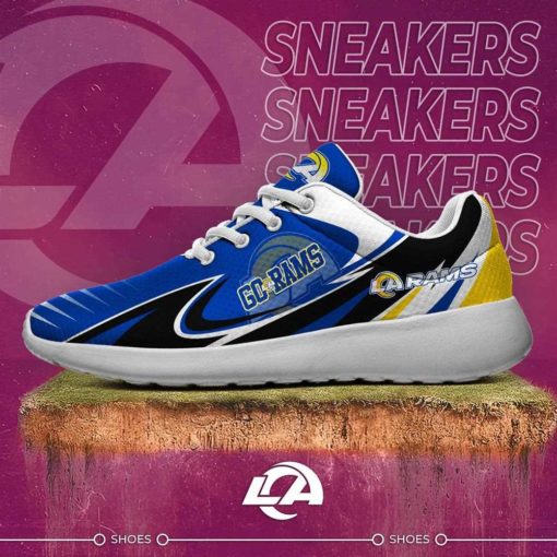 Los Angeles Rams Running Shoes For American Football Enthusiasts