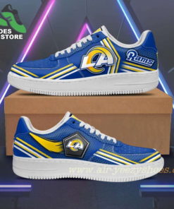 Los Angeles Rams Team Air Sneakers - Custom Air Force 1 Shoes RBAF142