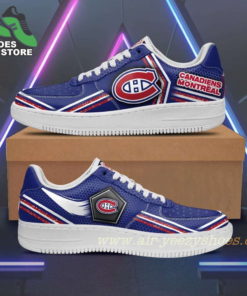 Montreal Canadiens Team Air Sneakers - Custom Air Force 1 Shoes RBAF146