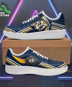 Nashville Predators Team Air Sneakers - Custom Air Force 1 Shoes RBAF147