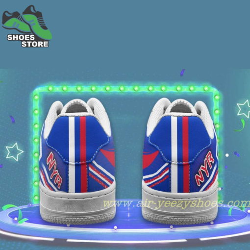 New York Rangers Team Air Sneakers  – Custom Air Force 1 Shoes RBAF152