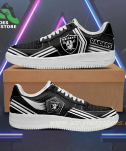 Oakland Raiders Team Air Sneakers - Custom Air Force 1 Shoes RBAF153