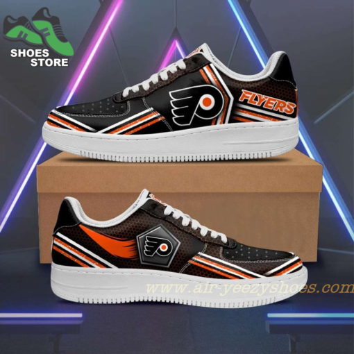 Philadelphia Flyers Team Air Sneakers  – Custom Air Force 1 Shoes RBAF156
