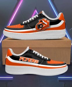 Philadelphia Flyers x Rolling Stones Lips Custom Sneakers