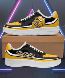 Pittsburgh Penguins x Rolling Stones Lips Custom Sneakers