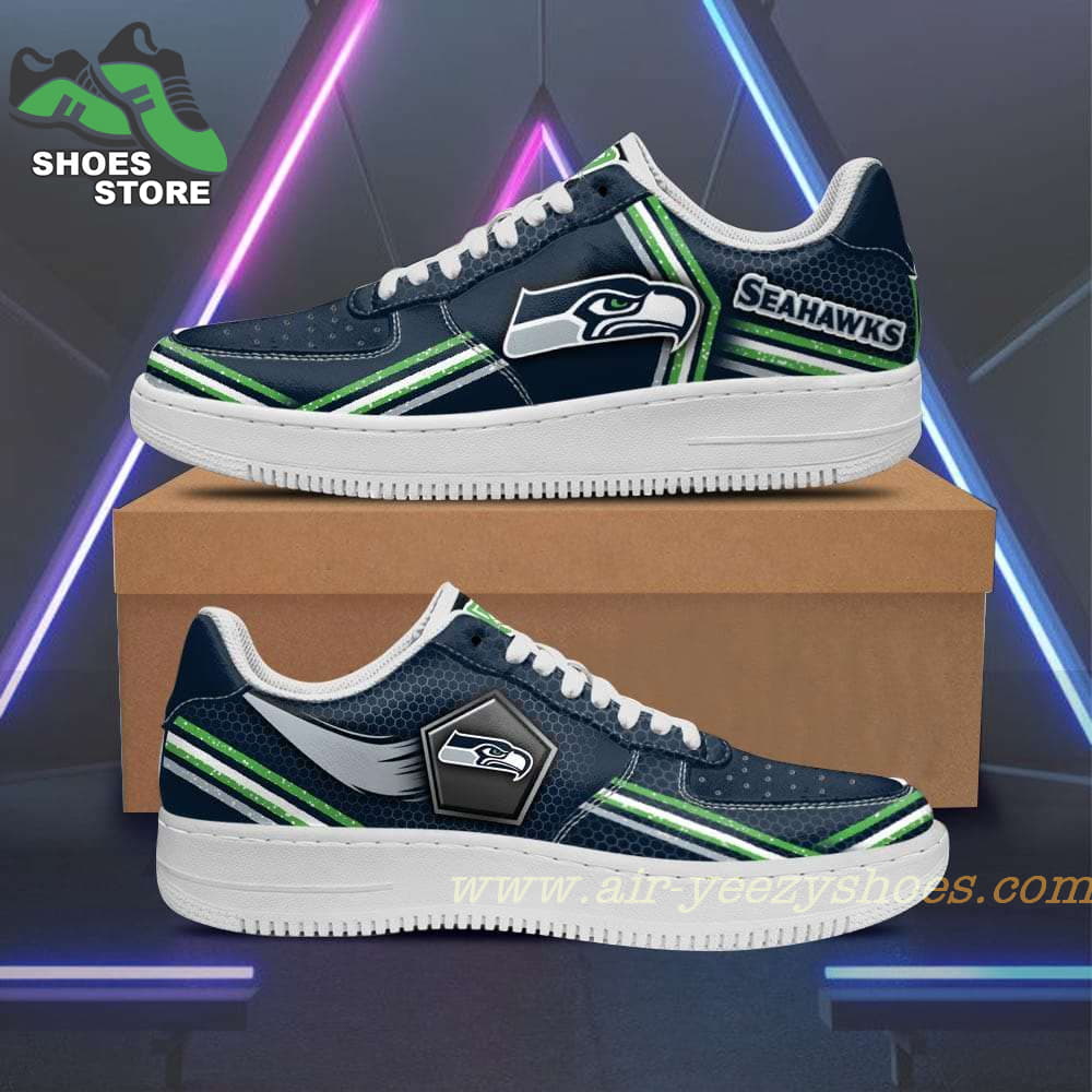 Seattle Seahawks Team Air Sneakers - Custom Air Force 1 Shoes RBAF161