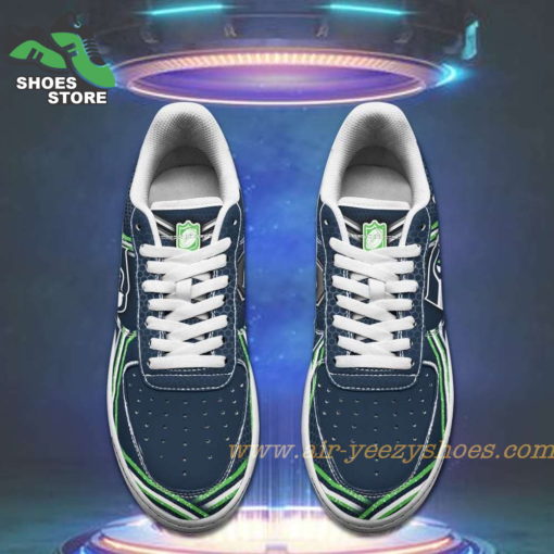 Seattle Seahawks Team Air Sneakers  – Custom Air Force 1 Shoes RBAF161