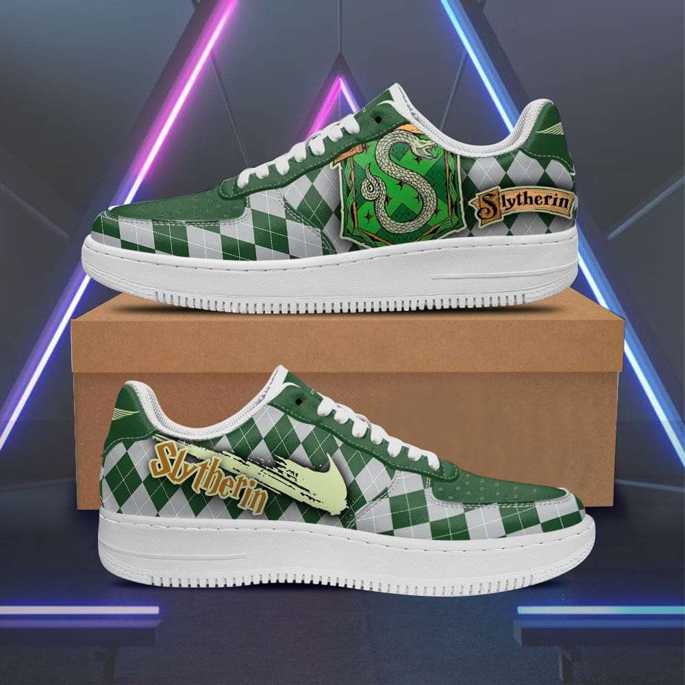 Slytherin Air Sneakers Custom Harry Potter Shoes For Fans
