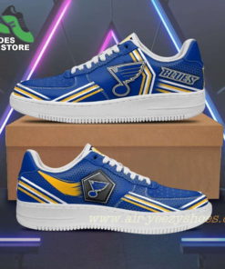 St. Louis Blues Team Air Sneakers - Custom Air Force 1 Shoes RBAF162