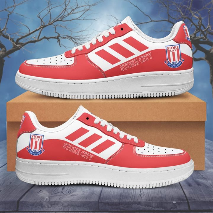 Stoke City F.C Sneakers - Casual Shoes Classic Style