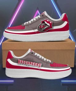 Tampa Bay Buccaneers x Rolling Stones Lips Custom Sneakers