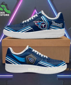 Tennessee Titans Team Air Sneakers - Custom Air Force 1 Shoes RBAF165