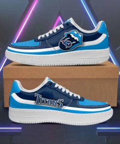 Tennessee Titans x Rolling Stones Lips Custom Sneakers