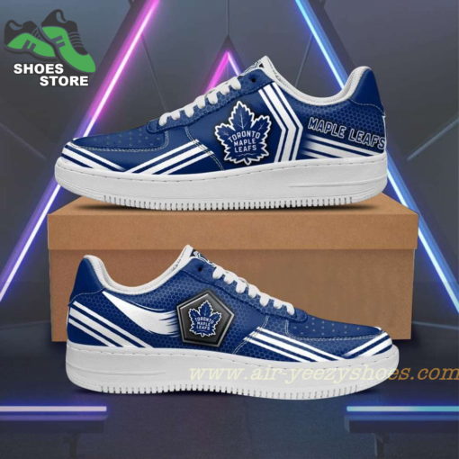 Toronto Maple Leaves Team Air Sneakers  – Custom Air Force 1 Shoes RBAF166