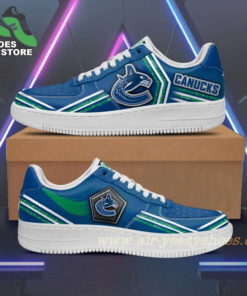 Vancouver Canucks Team Air Sneakers - Custom Air Force 1 Shoes RBAF167