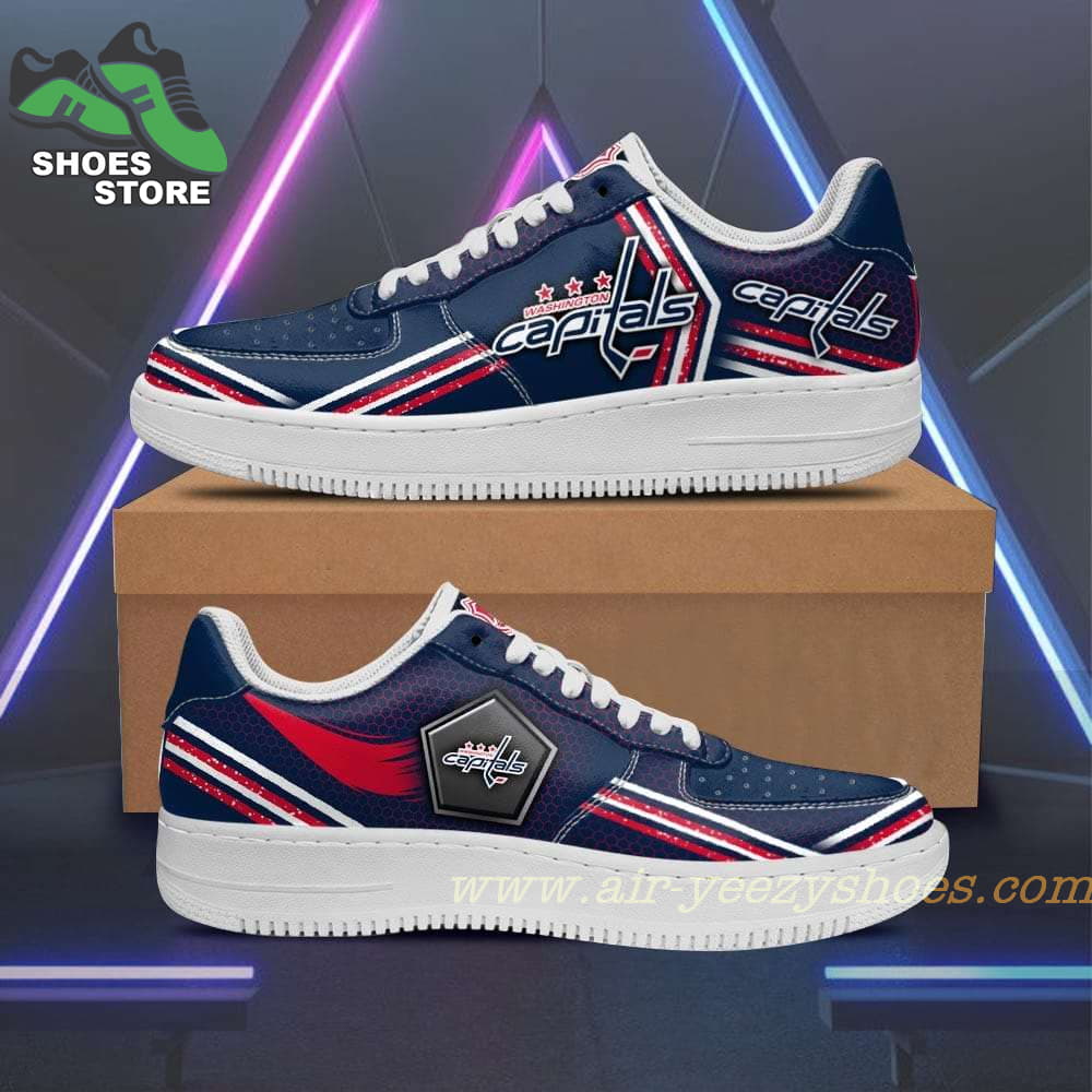 Washington Capitals Team Air Sneakers  - Custom Air Force 1 Shoes RBAF168