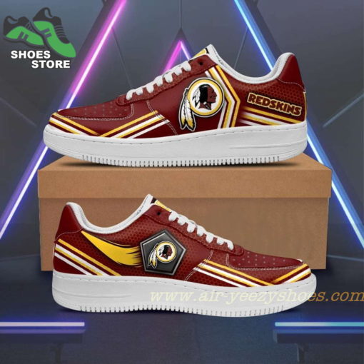 Washington Redskins Team Air Sneakers  – Custom Air Force 1 Shoes RBAF169