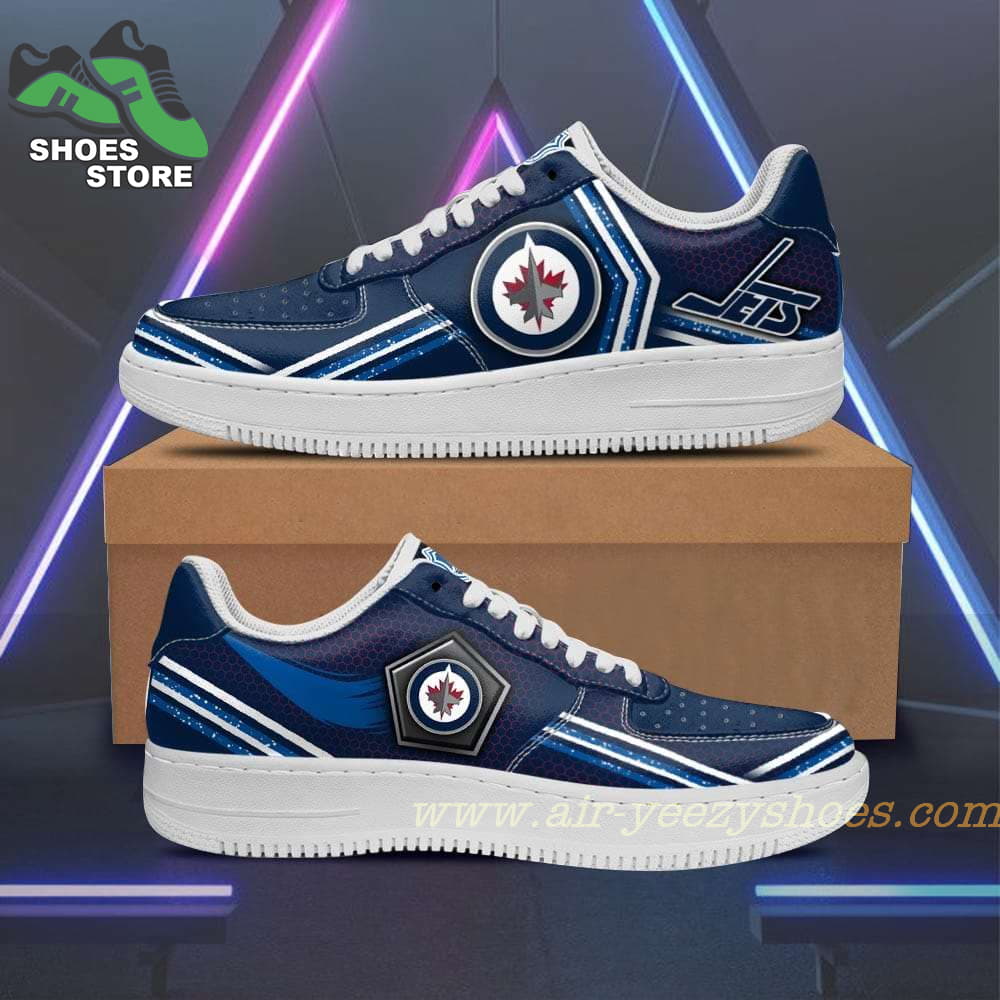Winnipeg Jets Team Air Sneakers - Custom Air Force 1 Shoes RBAF170