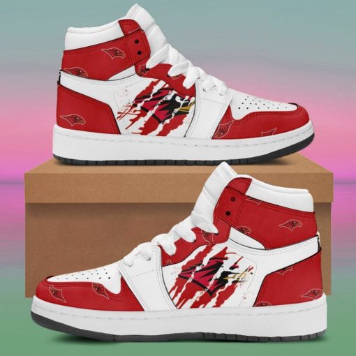 Seattle Redhawks Sneaker Boots – Custom Jordan 1 High Shoes Form