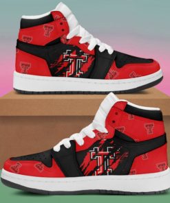 texas tech red raiders air sneakers custom jordan 1 high style 10 GMX2U