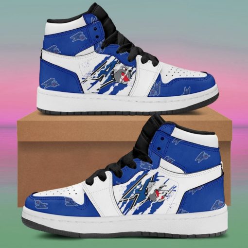 UNC Asheville Bulldogs Air Sneakers – Custom Jordan 1 High Style