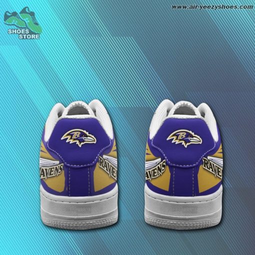 baltimore ravens air shoes custom naf sneakers 54 ouhxlq