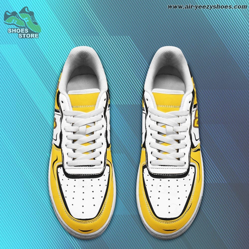 Boston Bruins Casual Sneaker - Air Force 1 Style Shoes