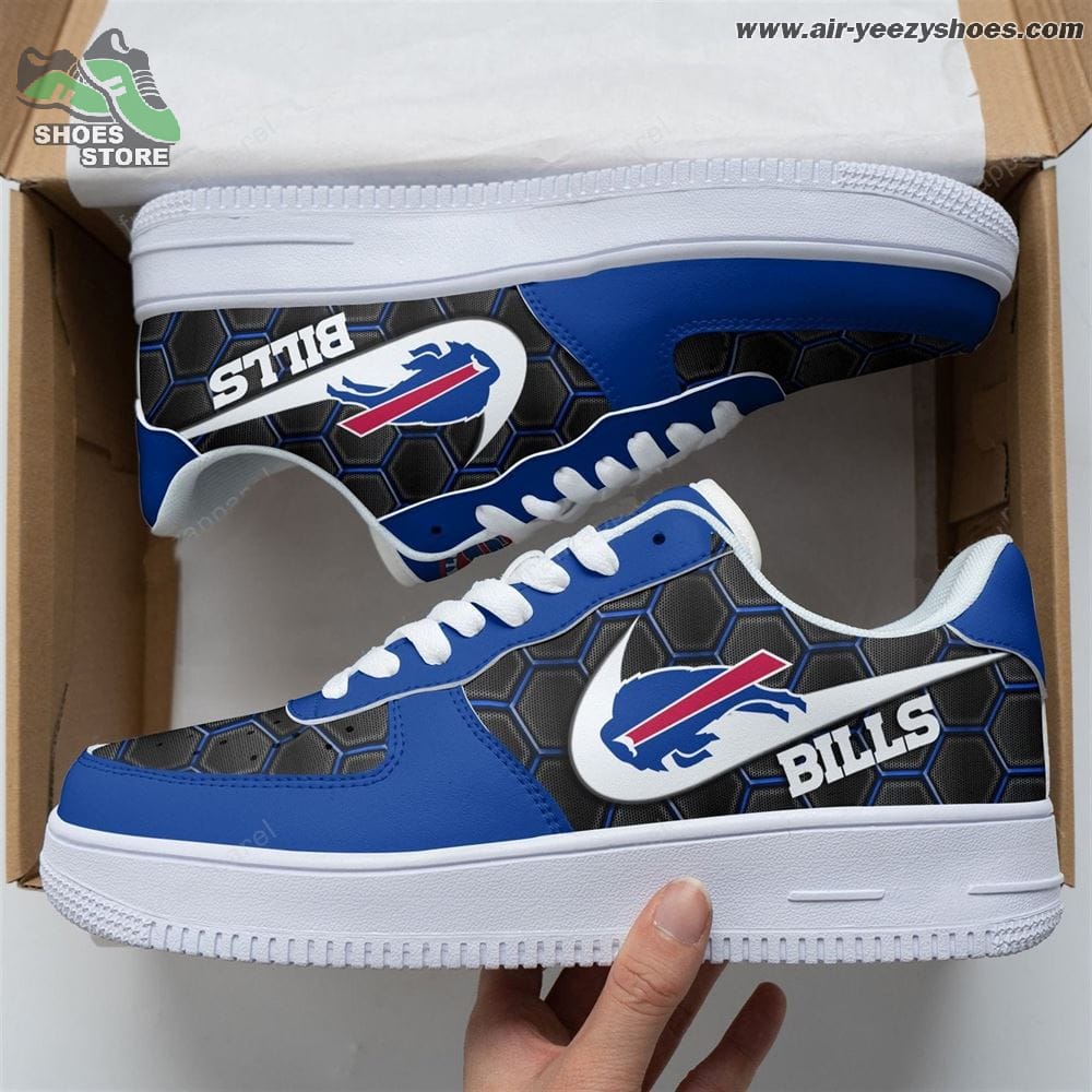 Buffalo Bills Football Air Force Sneakers - Custom Shoes